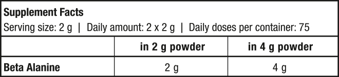 Beta Alanine 300gr (BIOTECH USA)
