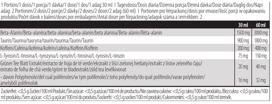 Black Blood Shot 60ml (BIOTECH USA)