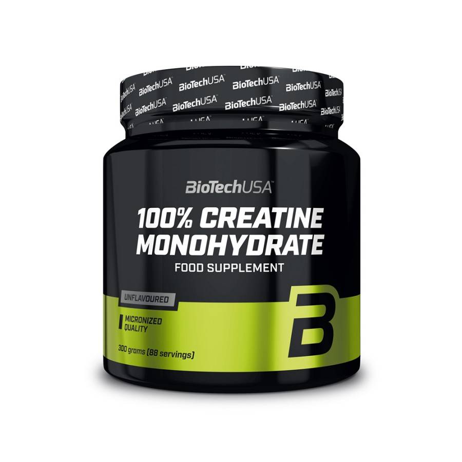 100% Creatine Monohydrate 300gr (BIOTECH USA)