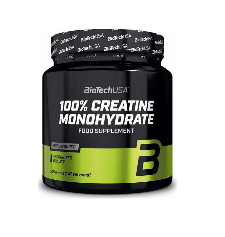 100% Creatine Monohydrate 500gr (BIOTECH USA)