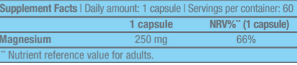 Magnesium + Chelate 60 Caps (BIOTECH USA)