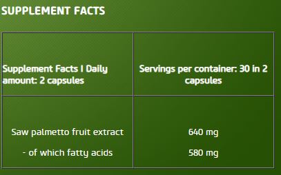 Saw Palmento 60 Caps (BIOTECH USA)