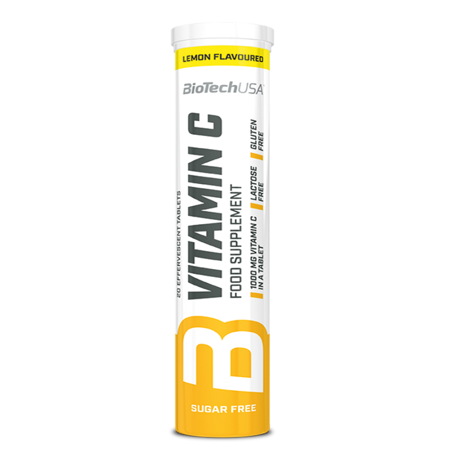 Vitamin C Effervescent 20 Tabs (BIOTECH USA)