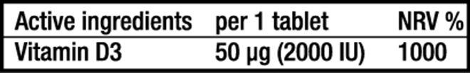 Vitamin D3 60tbs (BIOTECH USA)