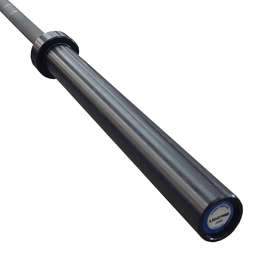 LivePro Ολυμπιακή Μπάρα Hybrid 220cm (8316-GY)