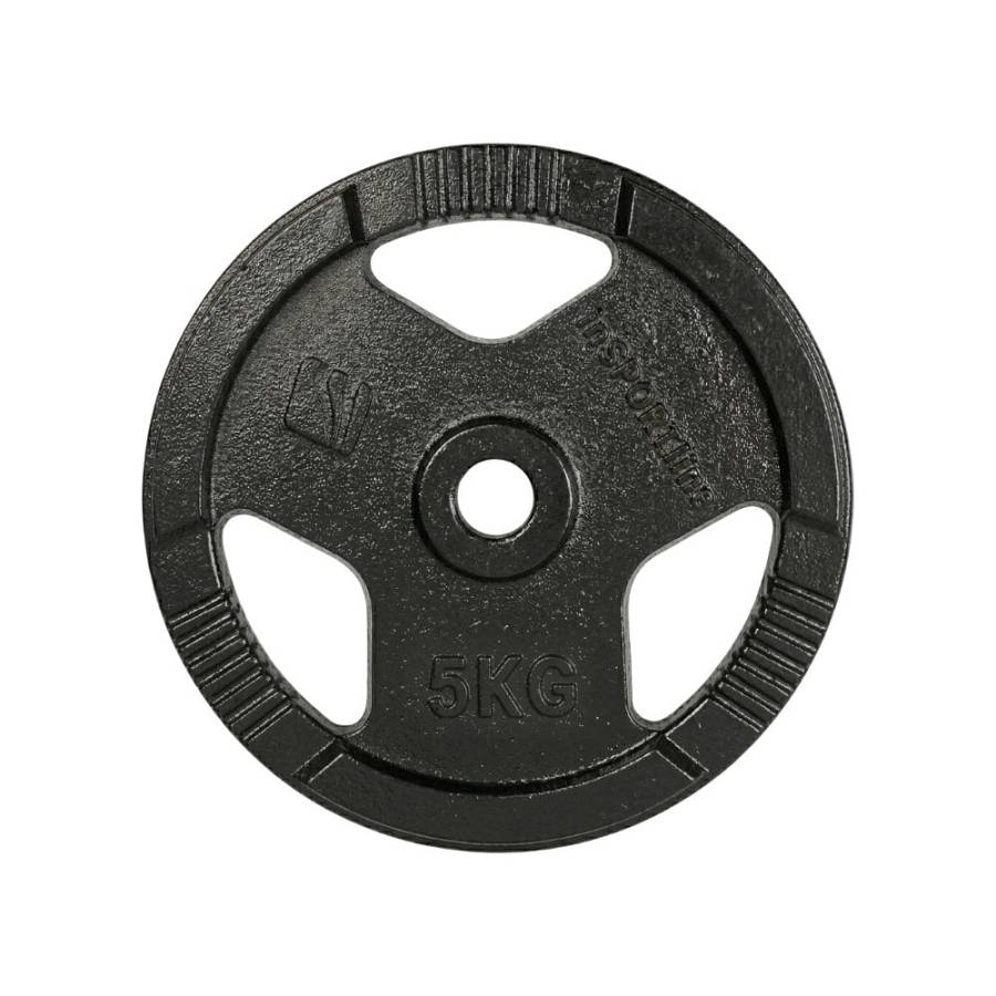 Cast Iron Weight Plate 5kg(30mm)Black inSPORTline