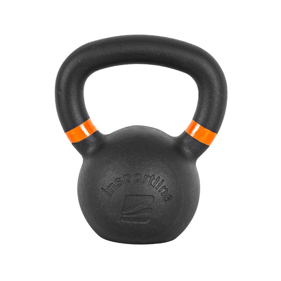 Cast Iron 10 kg Kettlebell inSPORTline Powder