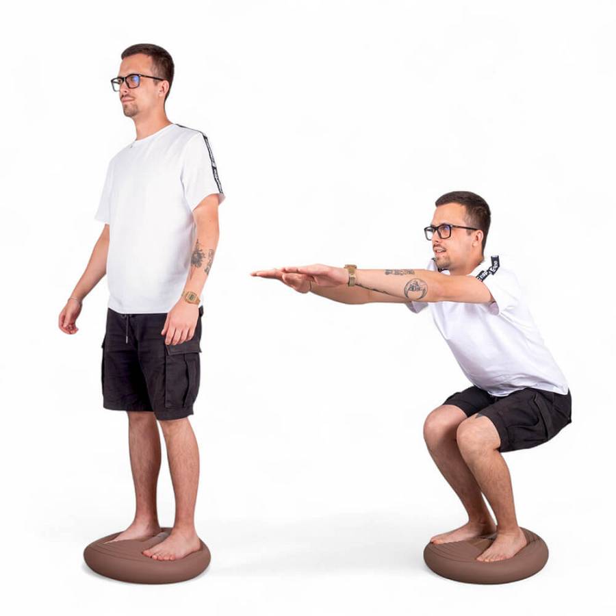 Balance Trainer inSPORTline Bumy BC450 (mocha)