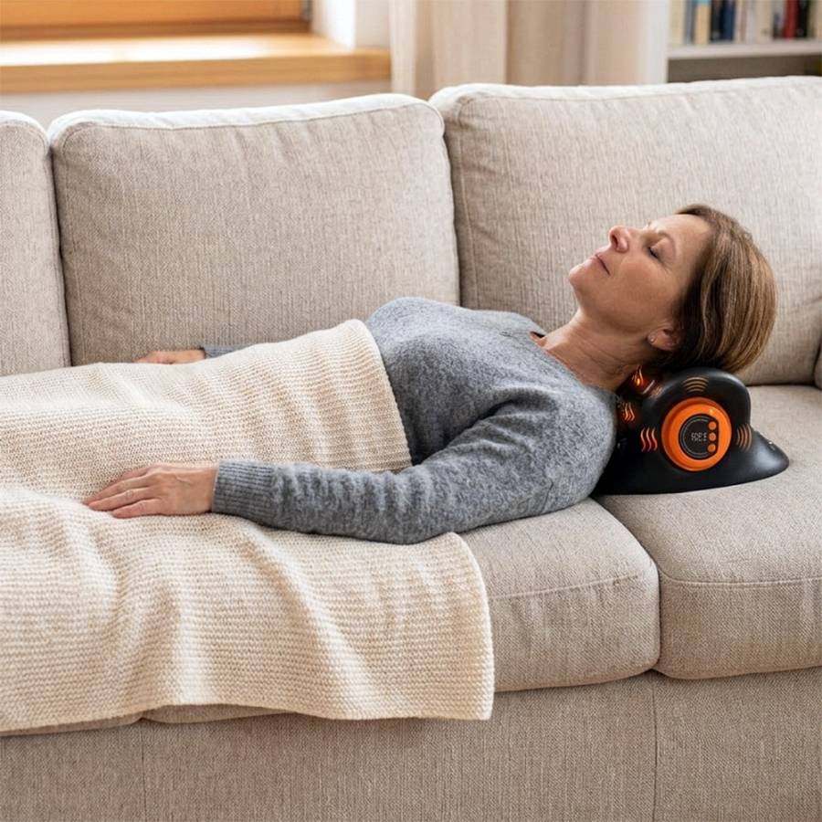 EMS Neck Massage Pad inSPORTline Elixon - Black