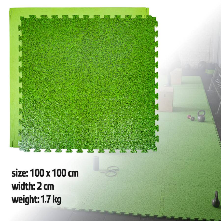 Tatami Puzzle Mat inSPORTline Zemalpro 100 x 100 x 2 cm
