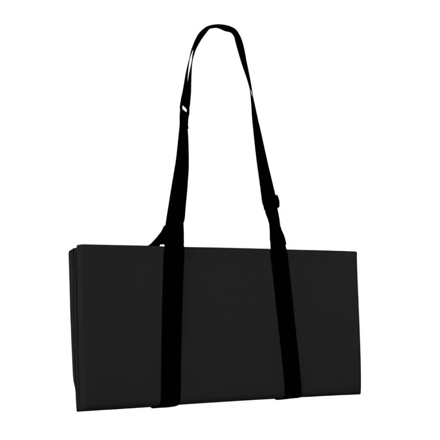 Foldable Exercise Mat 145x61x1cm inSPORTline Lantemi-Dark Grey