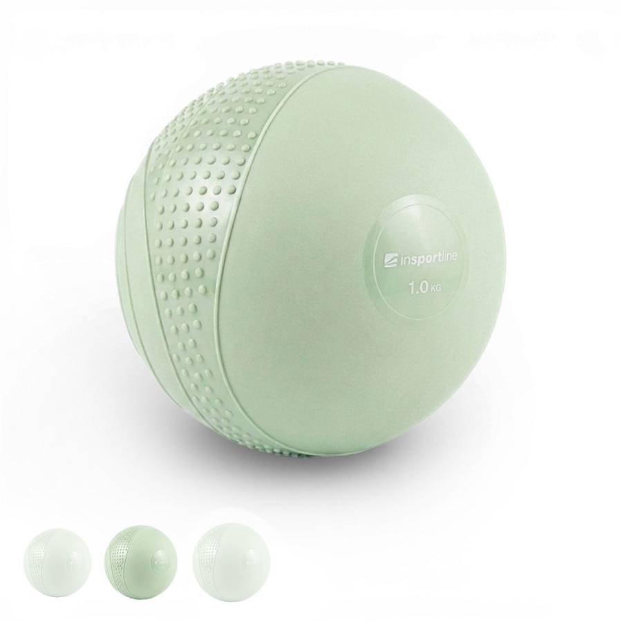 Mini Medicine Ball inSPORTline Sendelar 11 cm / 1 kg
