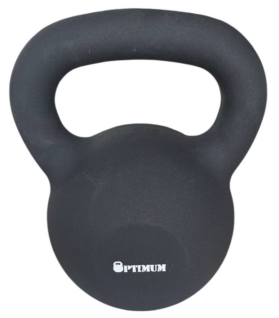 KETTLEBELL 28KG BLACK MAT OPTIMUM
