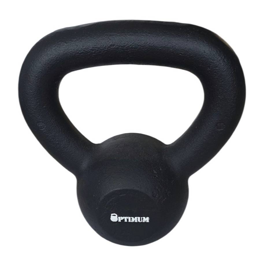 KETTLEBELL 4kg BLACK MAT OPTIMUM