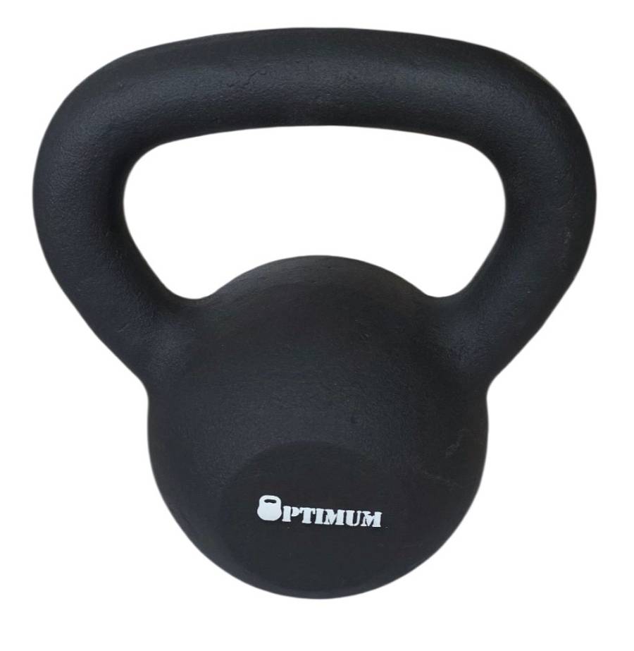 KETTLEBELL 6KG BLACK MAT OPTIMUM
