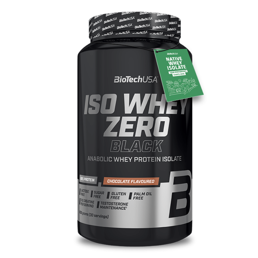 Iso Whey Zero Black 908g (BIOTECH USA) - Vanilla