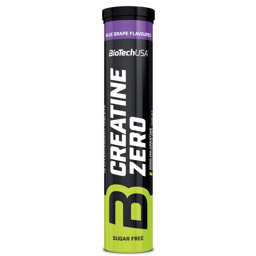 Creatine Effervescent 18tabs (BIOTECH USA) - Blue Grape