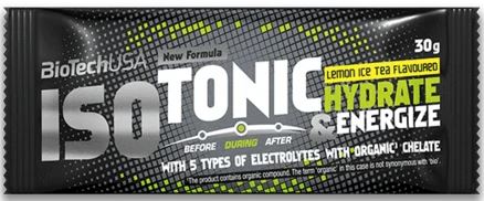 Isotonic 30gr (BIOTECH USA) - Lemon Ice tea