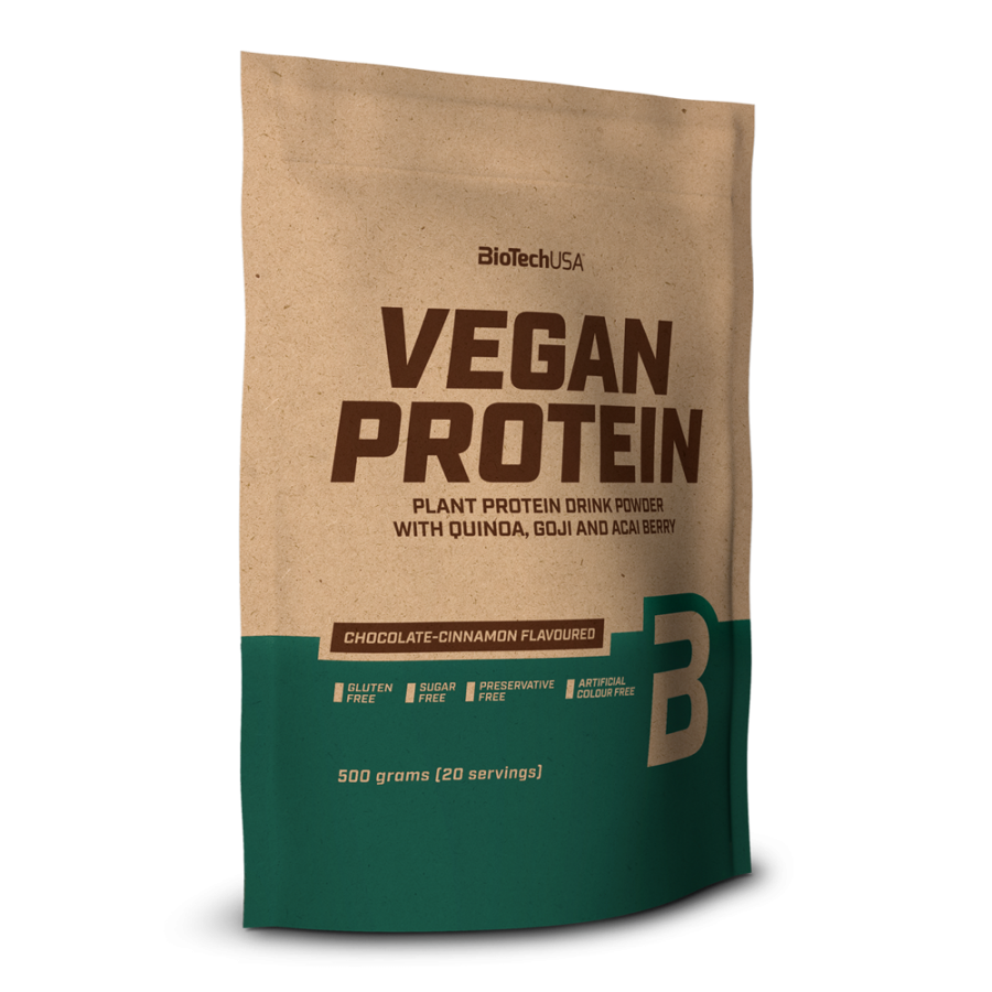 Vegan Protein 500g (BIOTECH USA) - Vanilla cookie