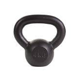 KETTLEBELL 4kg BLACK MAT OPTIMUM